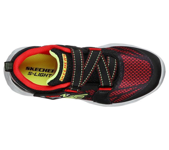 Zapatillas Skechers Con Luces Niños - S Lights Negro UPOER9480